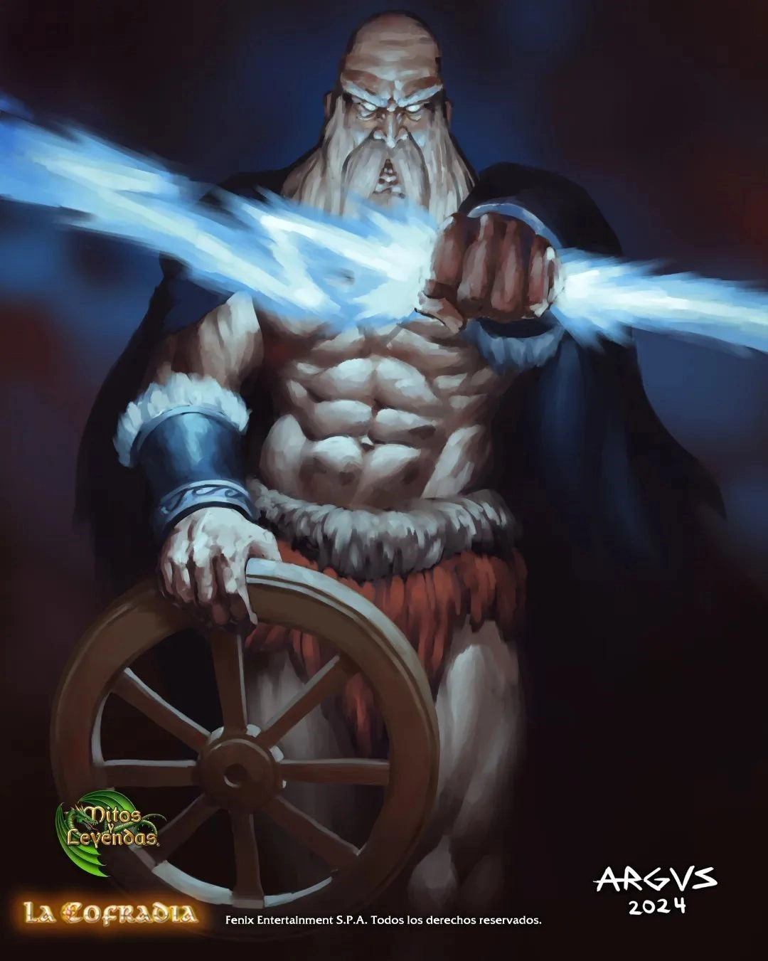Ilustración de la baraja Warrior v4